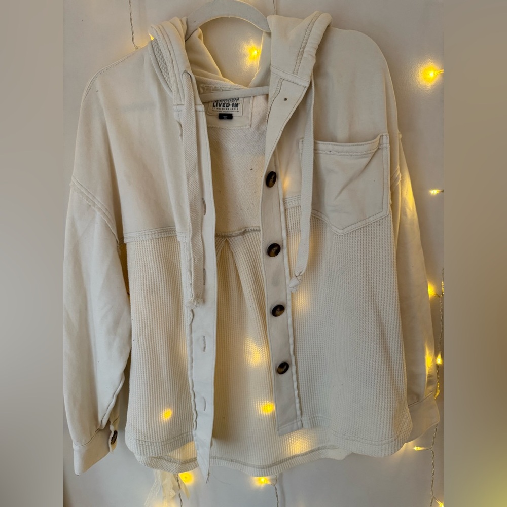 American eagle white cover up.